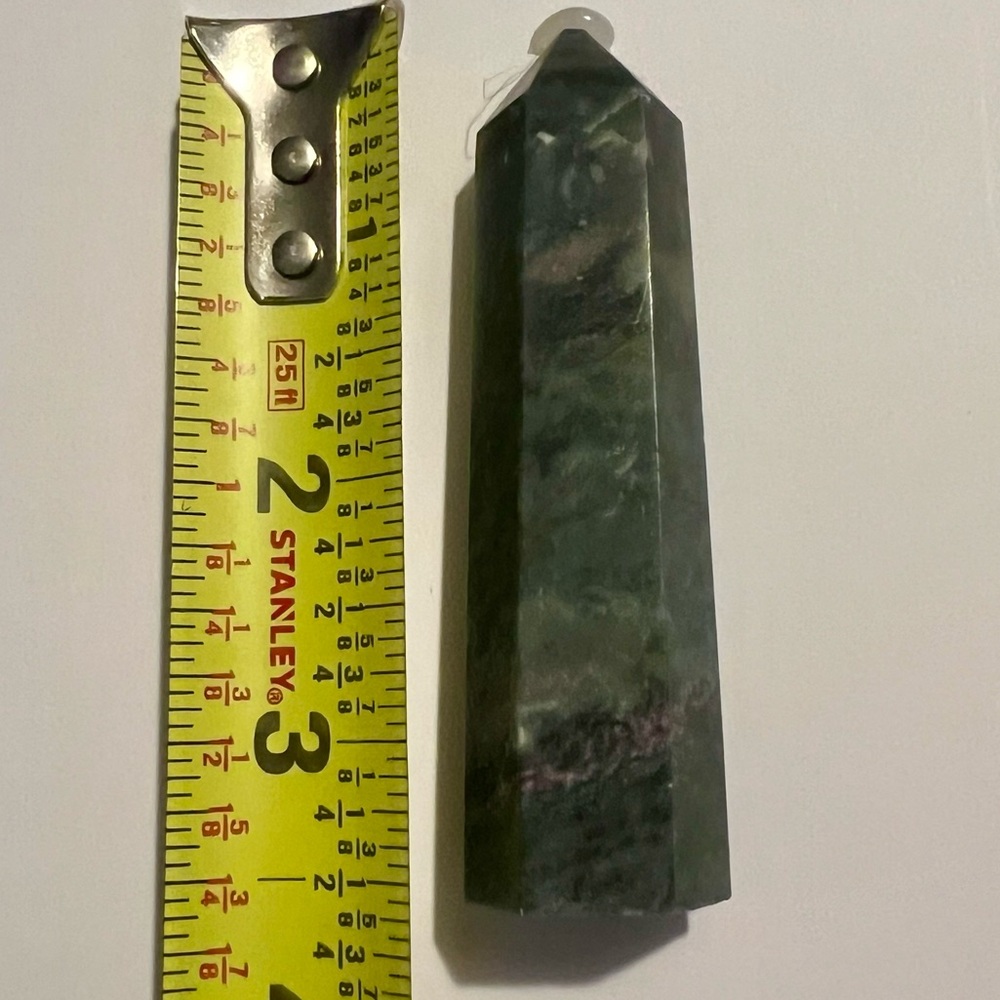 3 1/2” Ruby in Zoisite Crystal Tower
